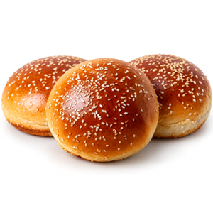 YUMURTALI HAMBURGER EKMEĞİ (SUSAMLI)